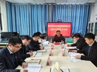 九洲国际官网 召开2020年度向导班子民主生涯会